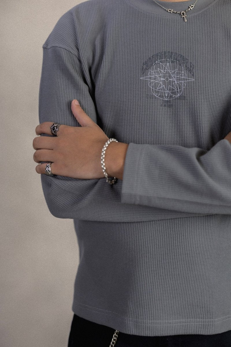 GRAVITY WAFFLE LONG SLEEVE - CODDIWOMPLE