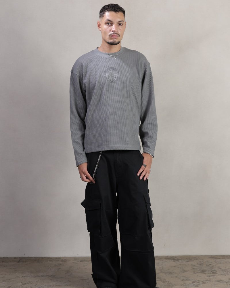 GRAVITY WAFFLE LONG SLEEVE - CODDIWOMPLE
