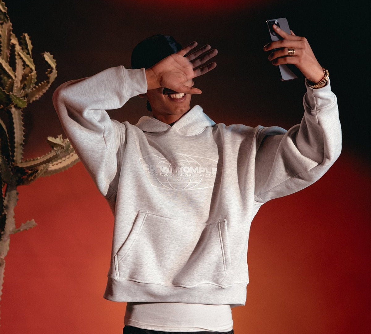 GREY OG HOODIE - CODDIWOMPLE