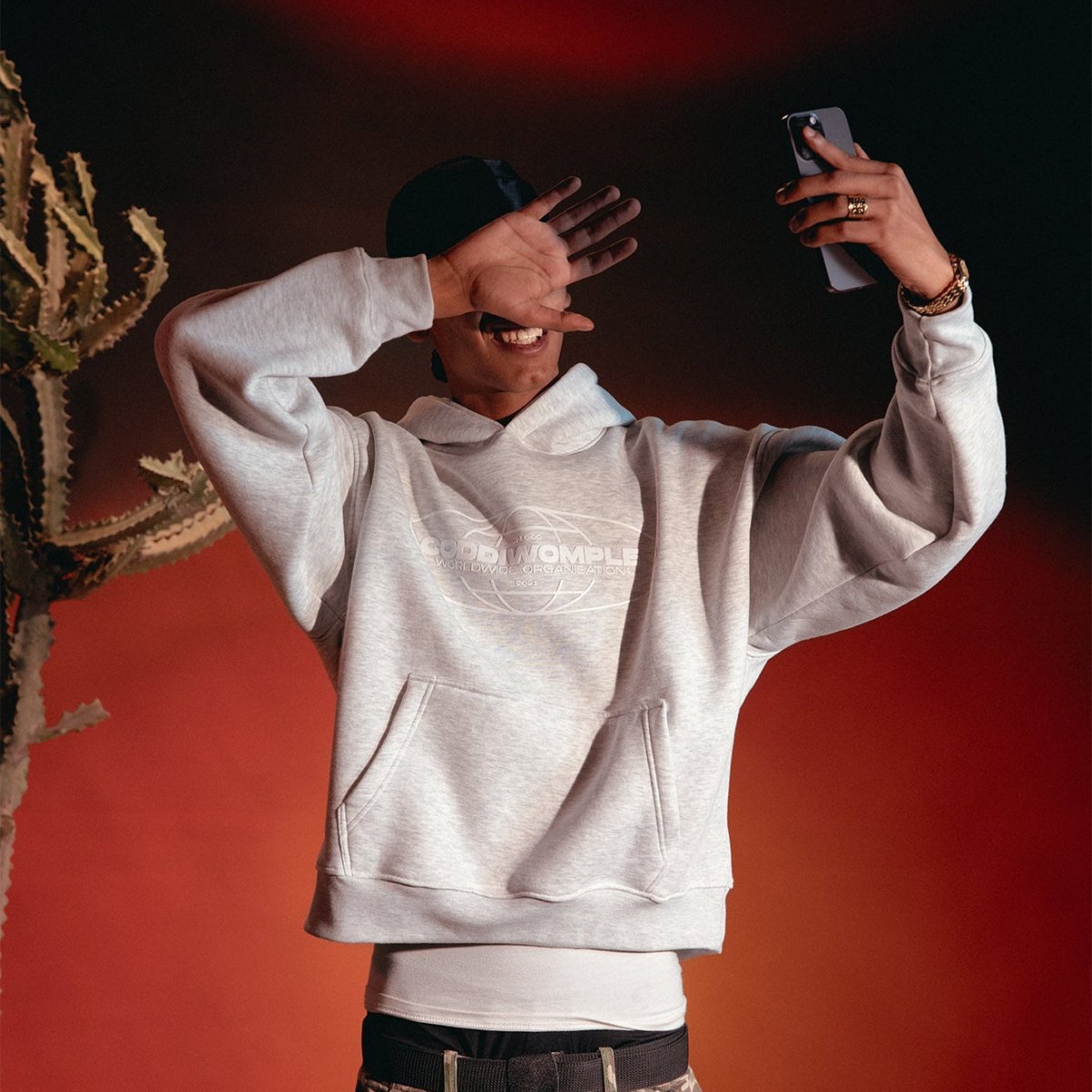 GREY OG HOODIE - CODDIWOMPLE
