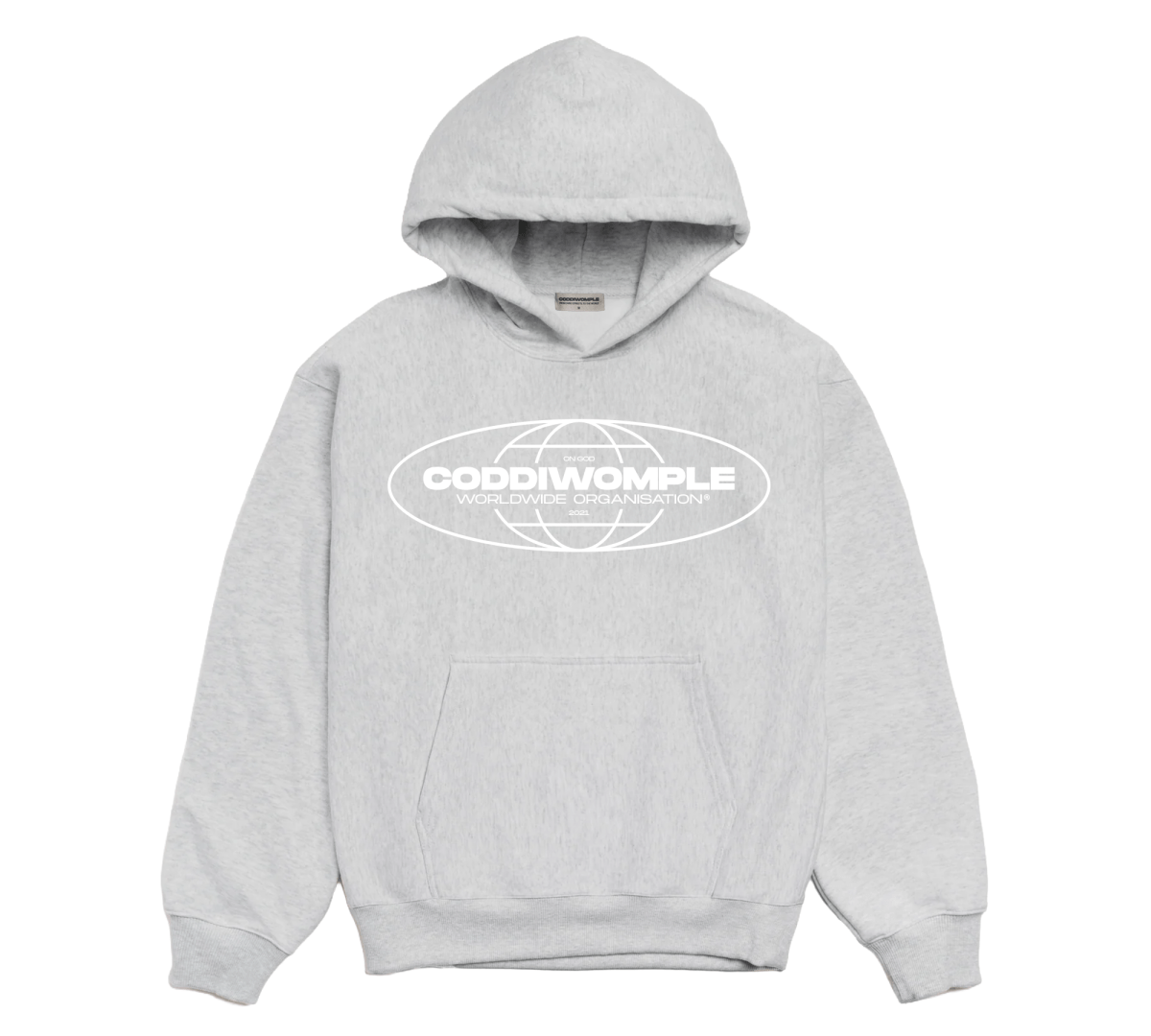GREY OG HOODIE - CODDIWOMPLE