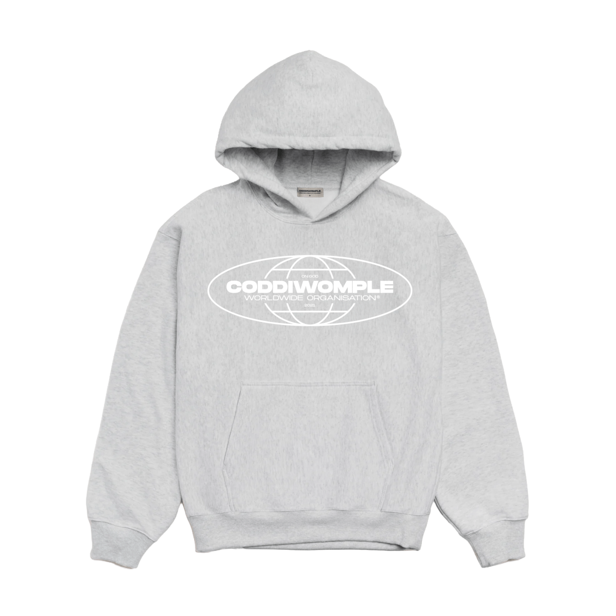 GREY OG HOODIE - CODDIWOMPLE