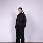 HYDRA BLACK ZIP - UP JACKET - CODDIWOMPLE