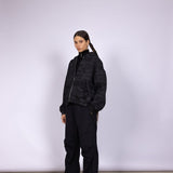 HYDRA BLACK ZIP - UP JACKET - CODDIWOMPLE