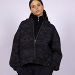 HYDRA BLACK ZIP - UP JACKET - CODDIWOMPLE