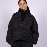 HYDRA BLACK ZIP - UP JACKET - CODDIWOMPLE