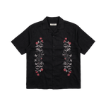 IVY BLACK LINEN SHIRT - CODDIWOMPLE