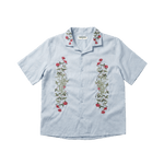 IVY BLUE LINEN SHIRT - CODDIWOMPLE