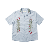 IVY BLUE LINEN SHIRT - CODDIWOMPLE
