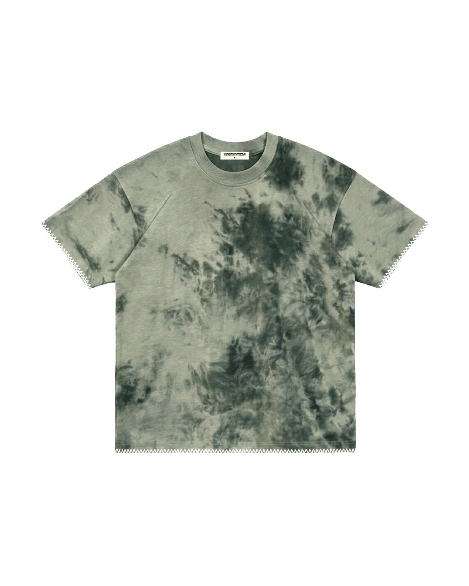 JUNGLE TIE DYE TEE - CODDIWOMPLE