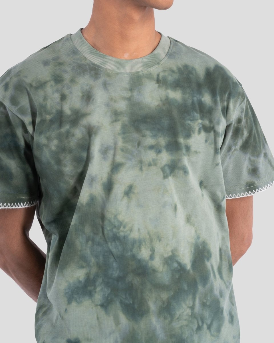 JUNGLE TIE DYE TEE - CODDIWOMPLE
