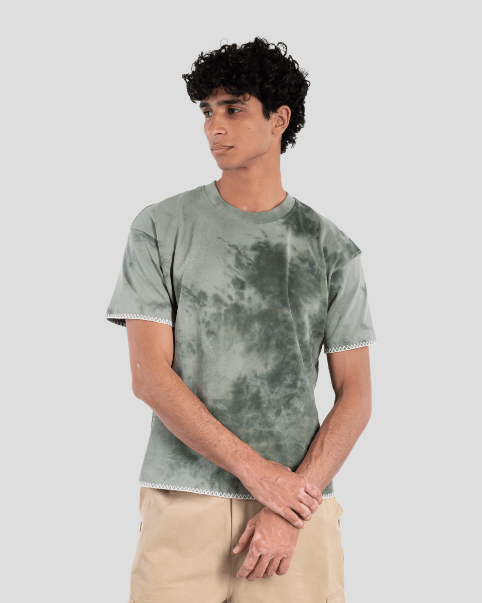 JUNGLE TIE DYE TEE - CODDIWOMPLE