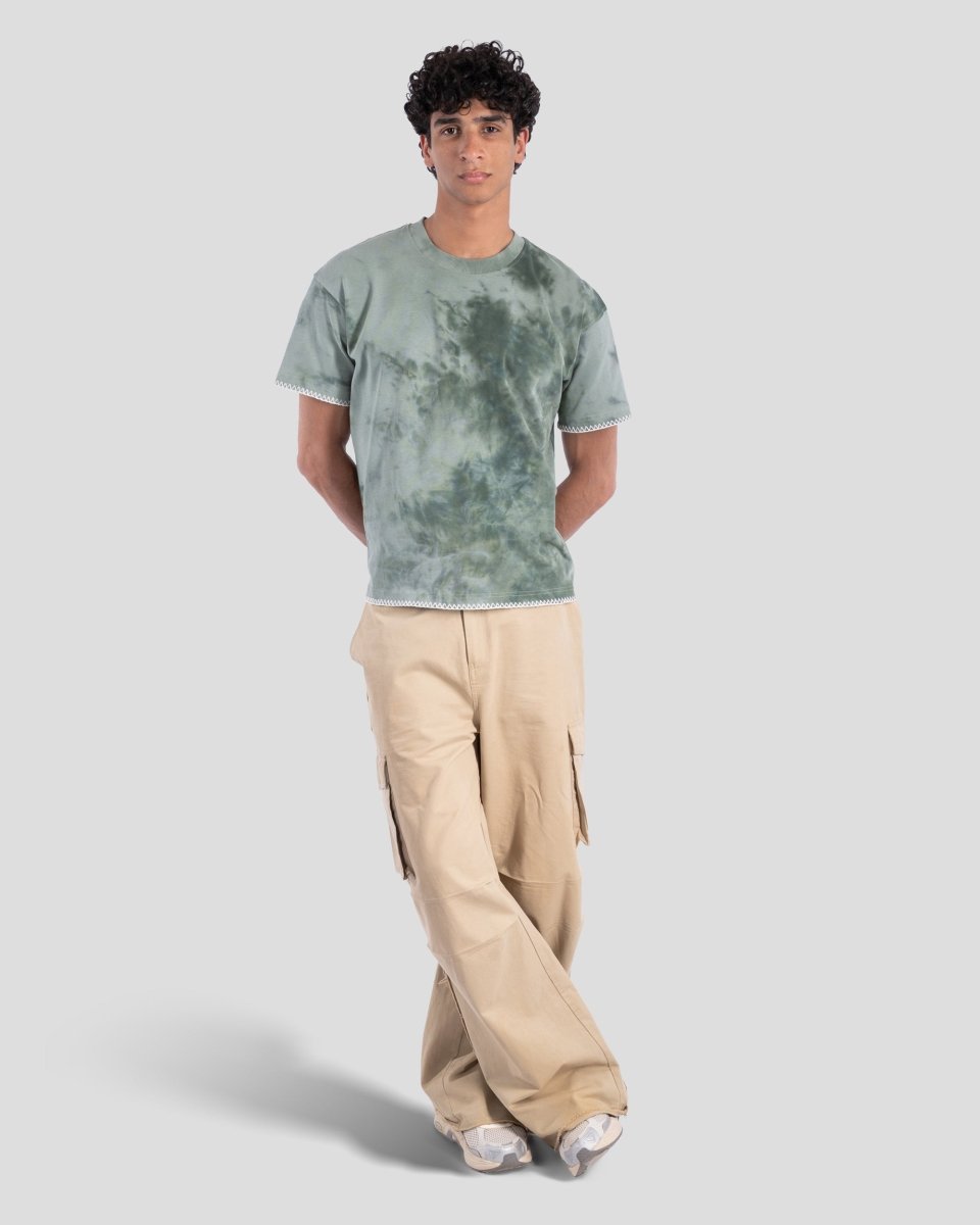 JUNGLE TIE DYE TEE - CODDIWOMPLE