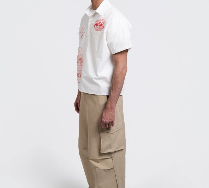 LEGACY SHORT SLEEVE BUTTON UP SHIRT - CODDIWOMPLE
