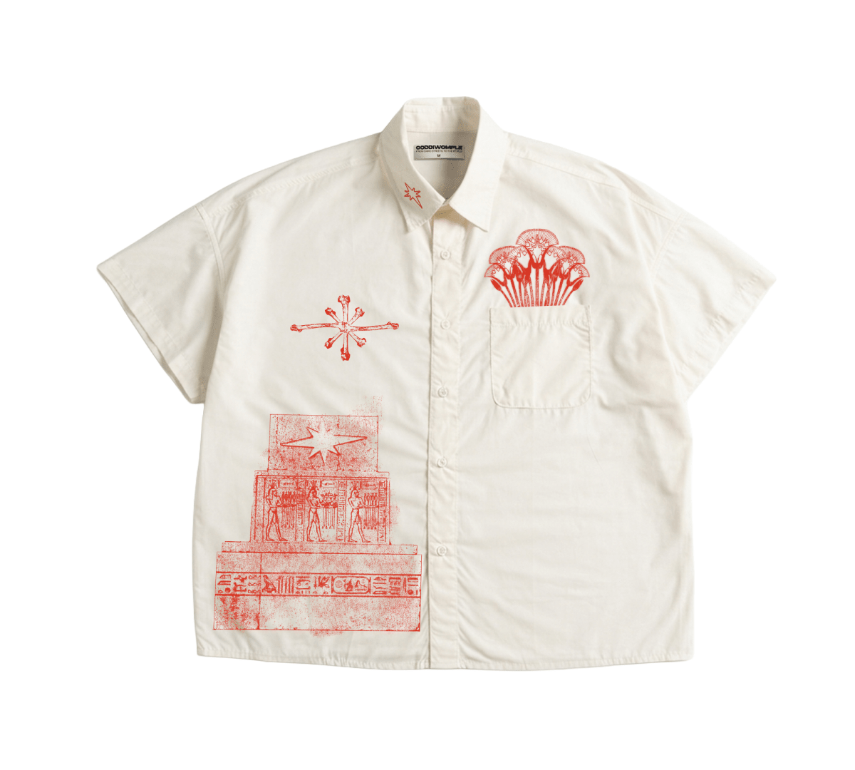 LEGACY SHORT SLEEVE BUTTON UP SHIRT - CODDIWOMPLE