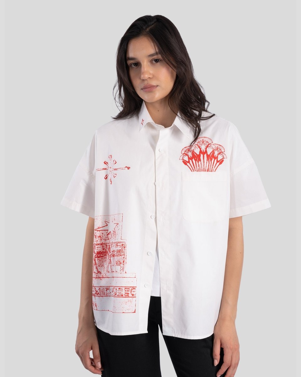 LEGACY SHORT SLEEVE BUTTON UP SHIRT - CODDIWOMPLE