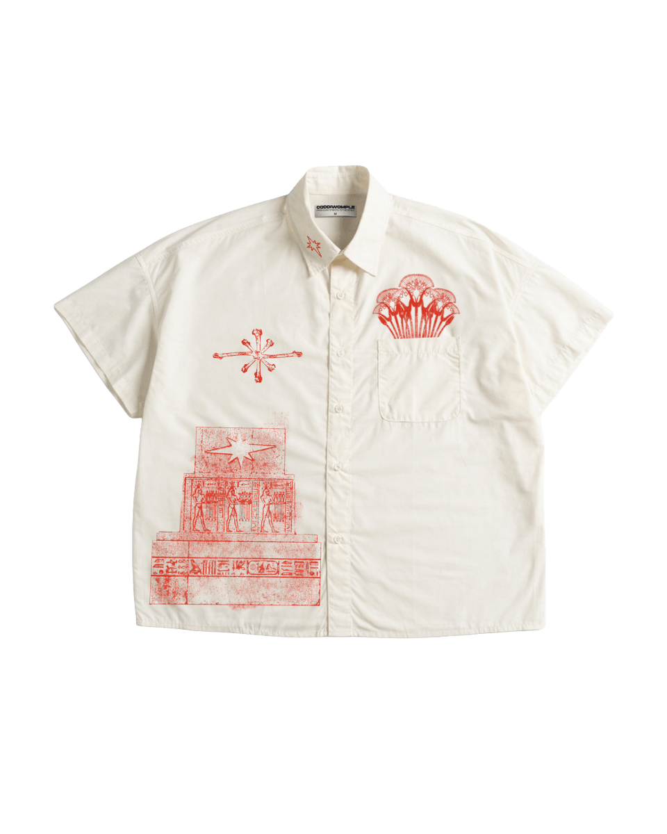 LEGACY SHORT SLEEVE BUTTON UP SHIRT - CODDIWOMPLE