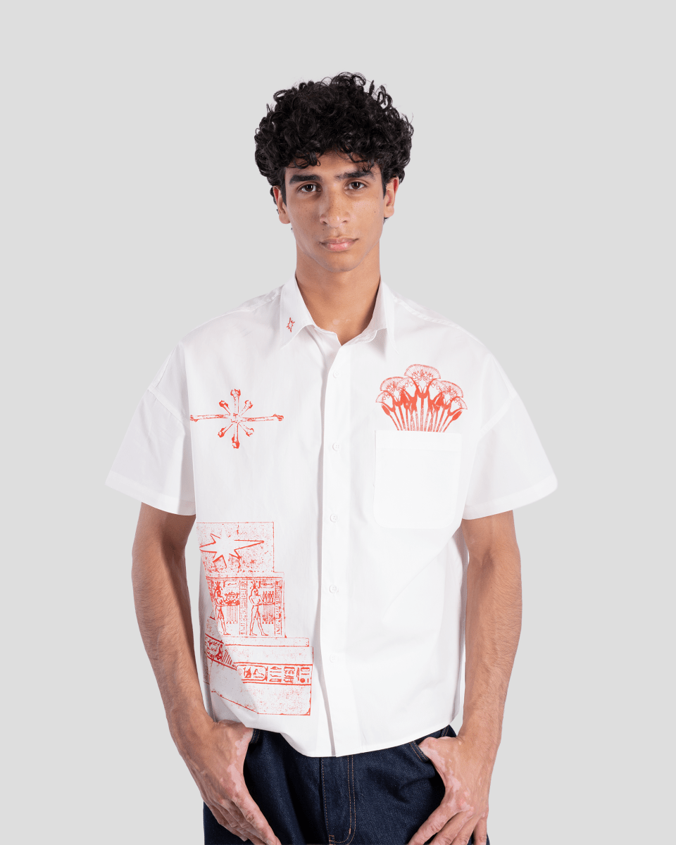 LEGACY SHORT SLEEVE BUTTON UP SHIRT - CODDIWOMPLE