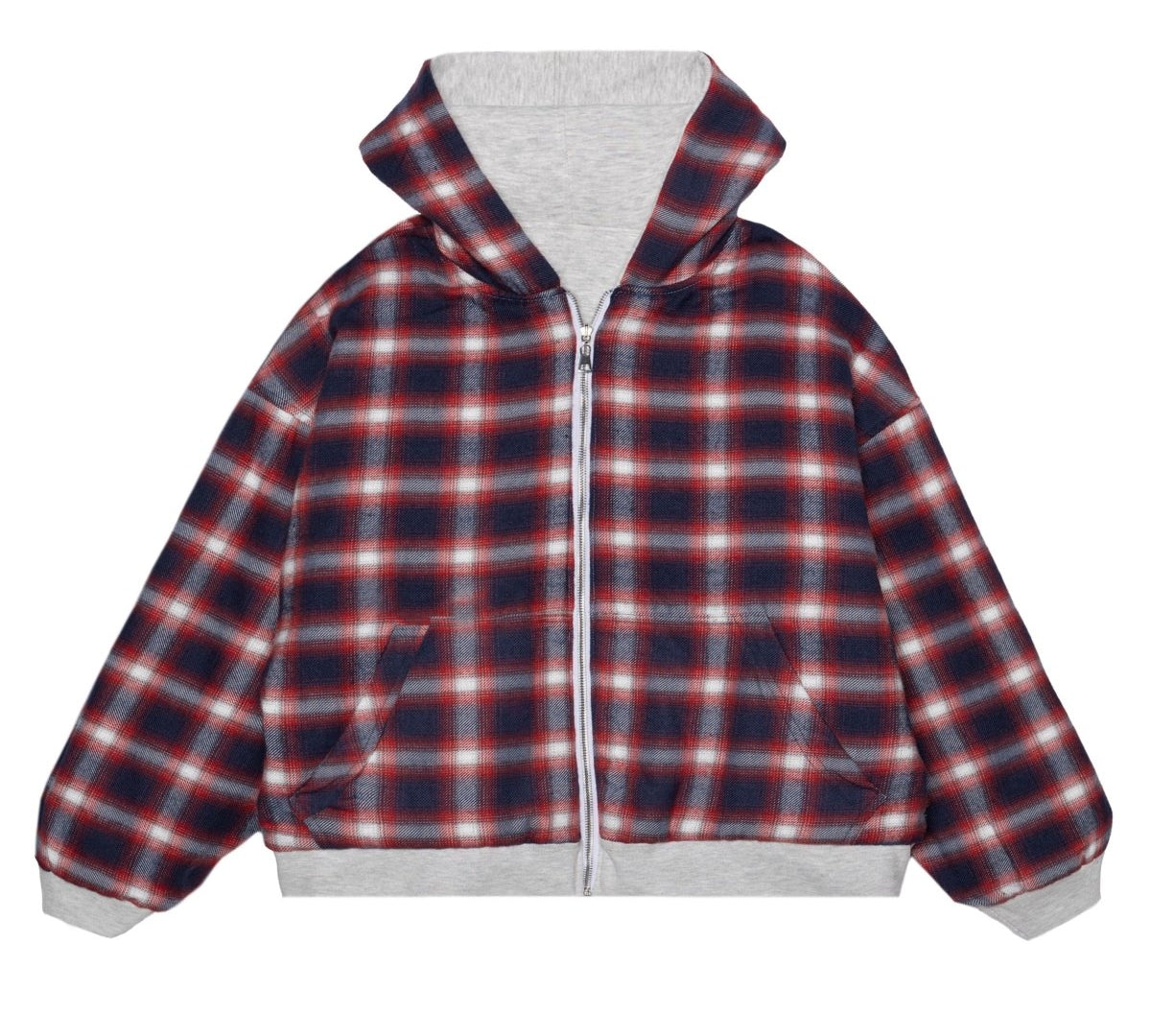 LUMBERJACK REVERSIBLE ZIP - UP JACKET - CODDIWOMPLE
