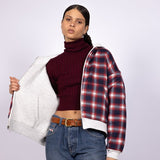 LUMBERJACK REVERSIBLE ZIP - UP JACKET - CODDIWOMPLE