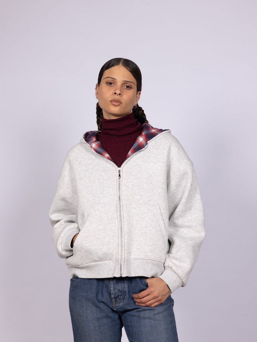 LUMBERJACK REVERSIBLE ZIP - UP JACKET - CODDIWOMPLE