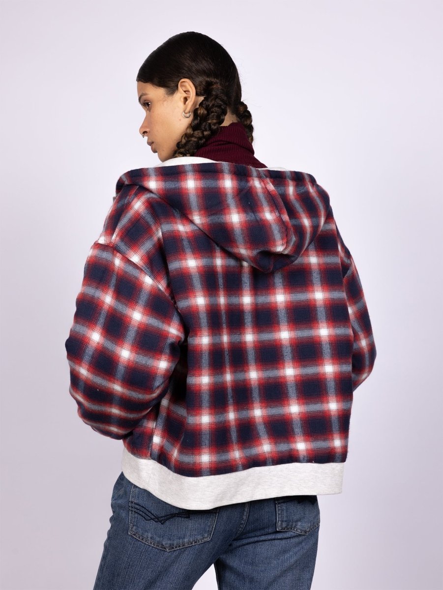 LUMBERJACK REVERSIBLE ZIP - UP JACKET - CODDIWOMPLE