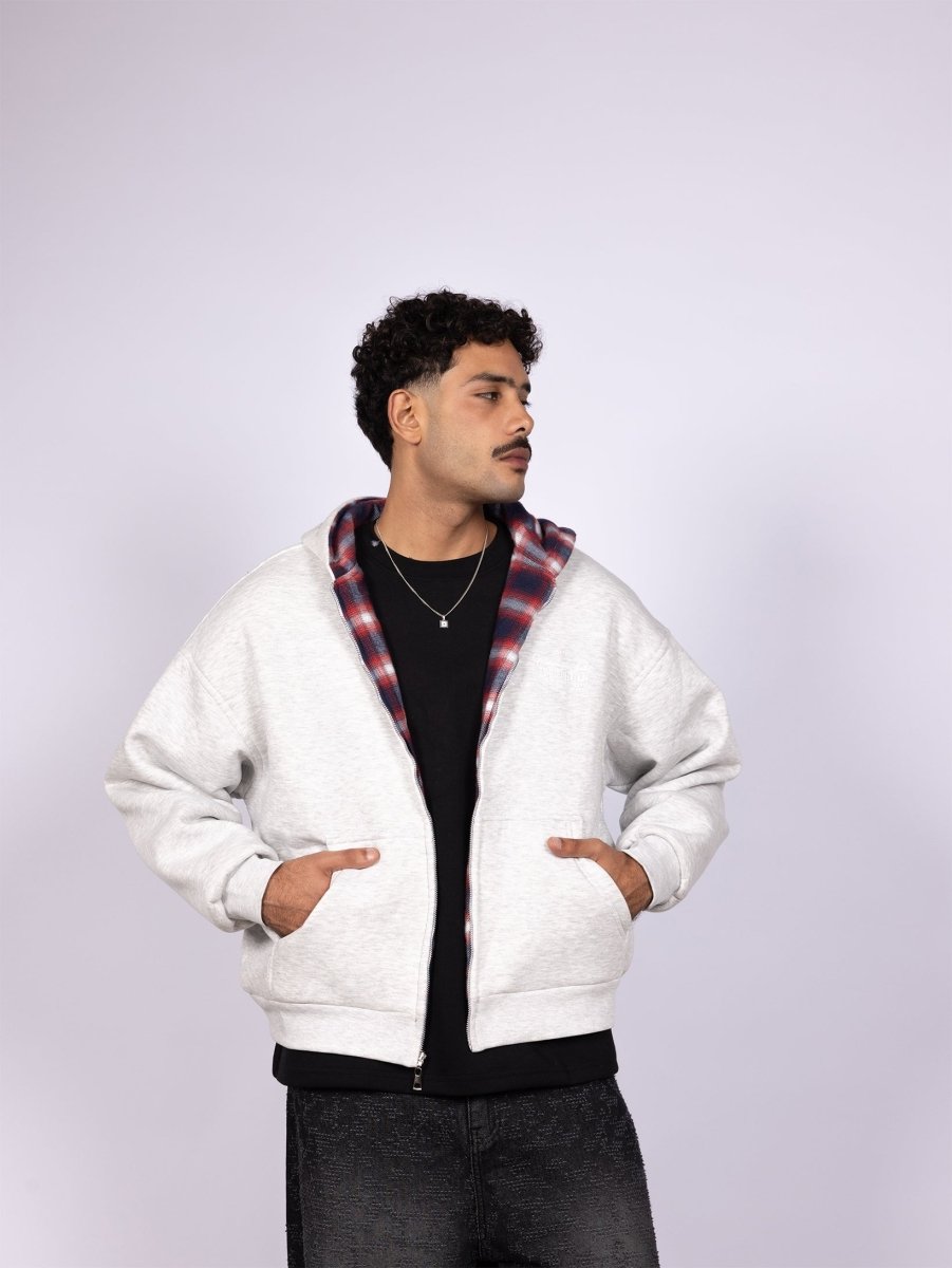 LUMBERJACK REVERSIBLE ZIP - UP JACKET - CODDIWOMPLE