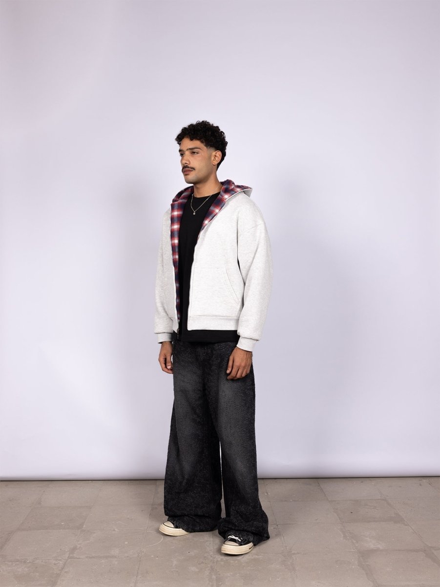 LUMBERJACK REVERSIBLE ZIP - UP JACKET - CODDIWOMPLE