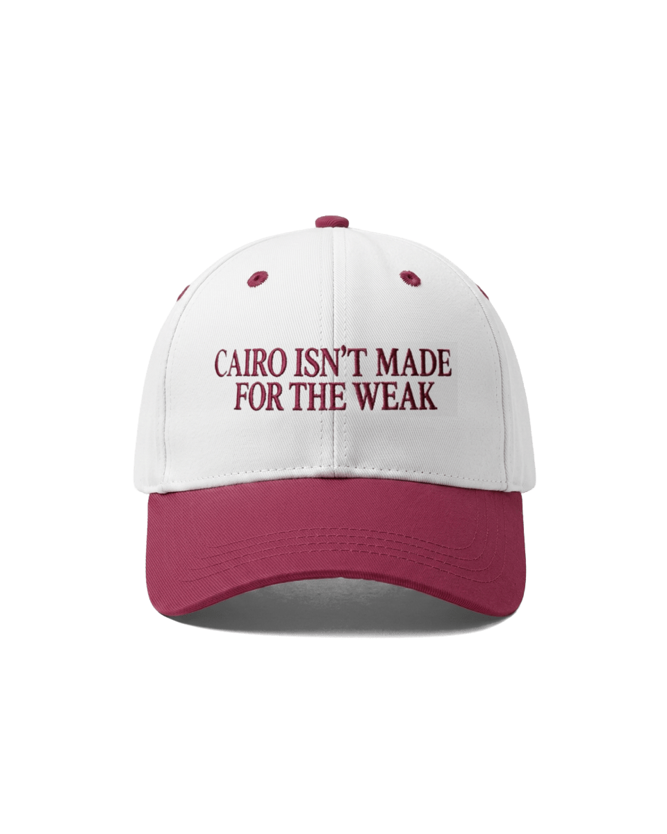 NOT4THEWEAK 2-TONE MAROON/WHITE CAP - CODDIWOMPLE