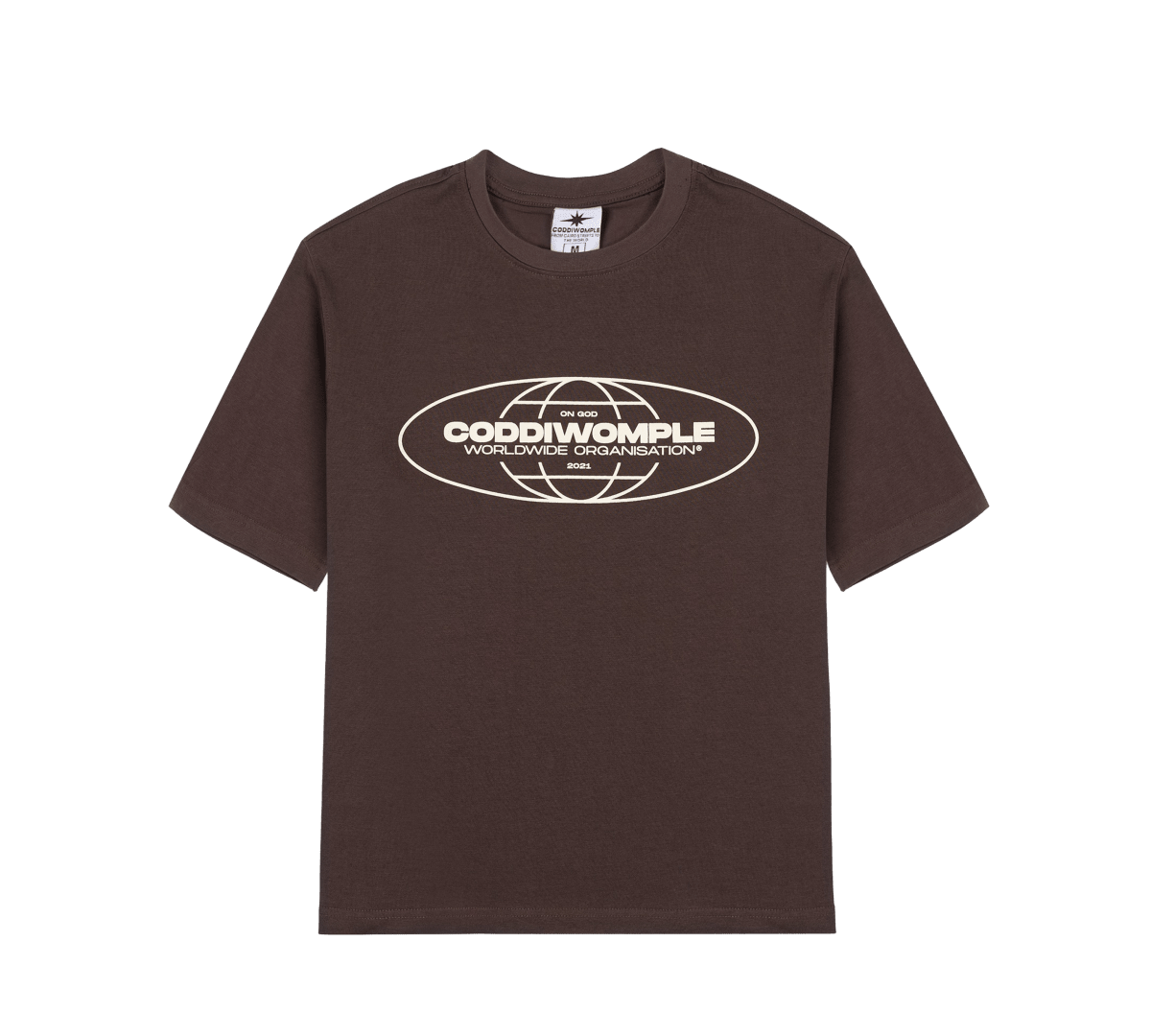 OG BROWN TEE - CODDIWOMPLE