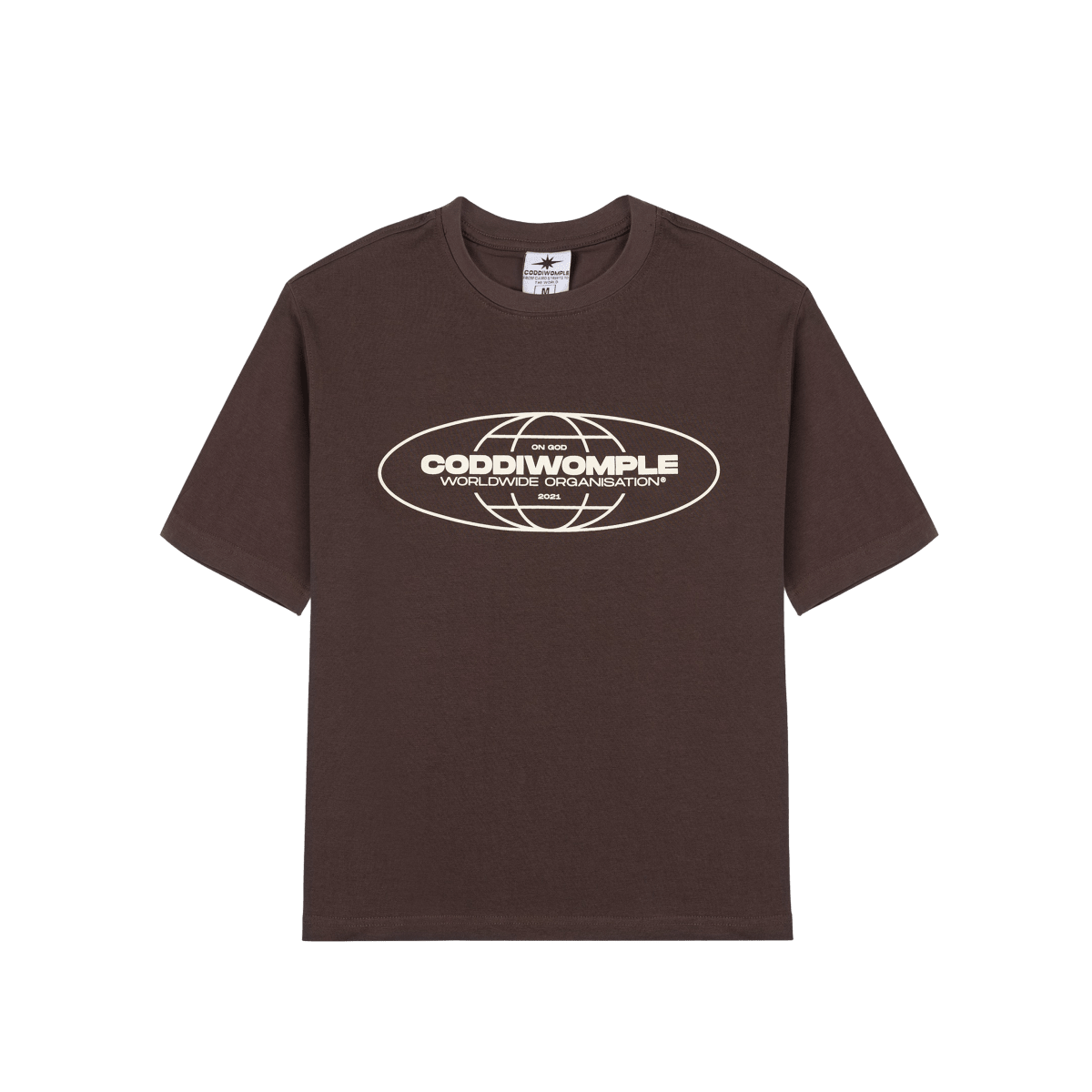 OG BROWN TEE - CODDIWOMPLE