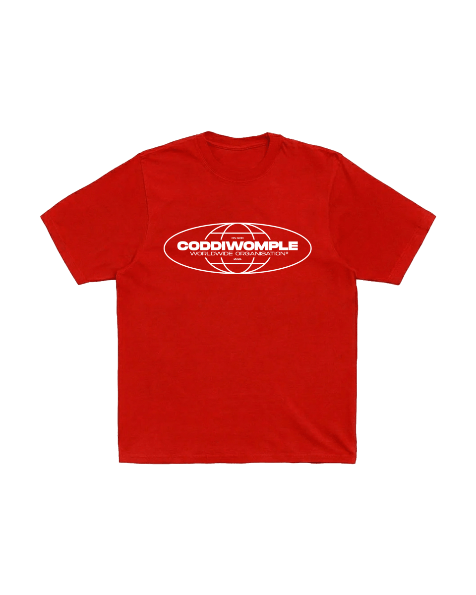OG RED TEE - CODDIWOMPLE