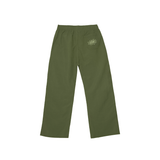 OLIVE WATERPROOF PARACHUTE PANTS - CODDIWOMPLE