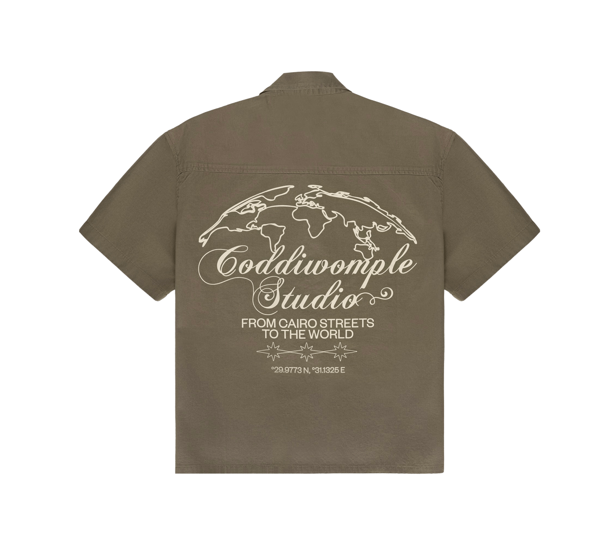 OLIVE WORK SHIRT - CODDIWOMPLE