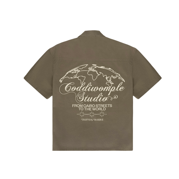 OLIVE WORK SHIRT