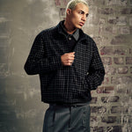 ONGRID CHECKERED WORK JACKET - CODDIWOMPLE