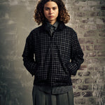 ONGRID CHECKERED WORK JACKET - CODDIWOMPLE