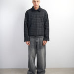 ONGRID CHECKERED WORK JACKET - CODDIWOMPLE
