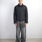 ONGRID CHECKERED WORK JACKET - CODDIWOMPLE