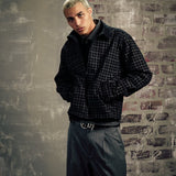 ONGRID CHECKERED WORK JACKET - CODDIWOMPLE