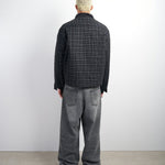 ONGRID CHECKERED WORK JACKET - CODDIWOMPLE