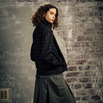 ONGRID CHECKERED WORK JACKET - CODDIWOMPLE