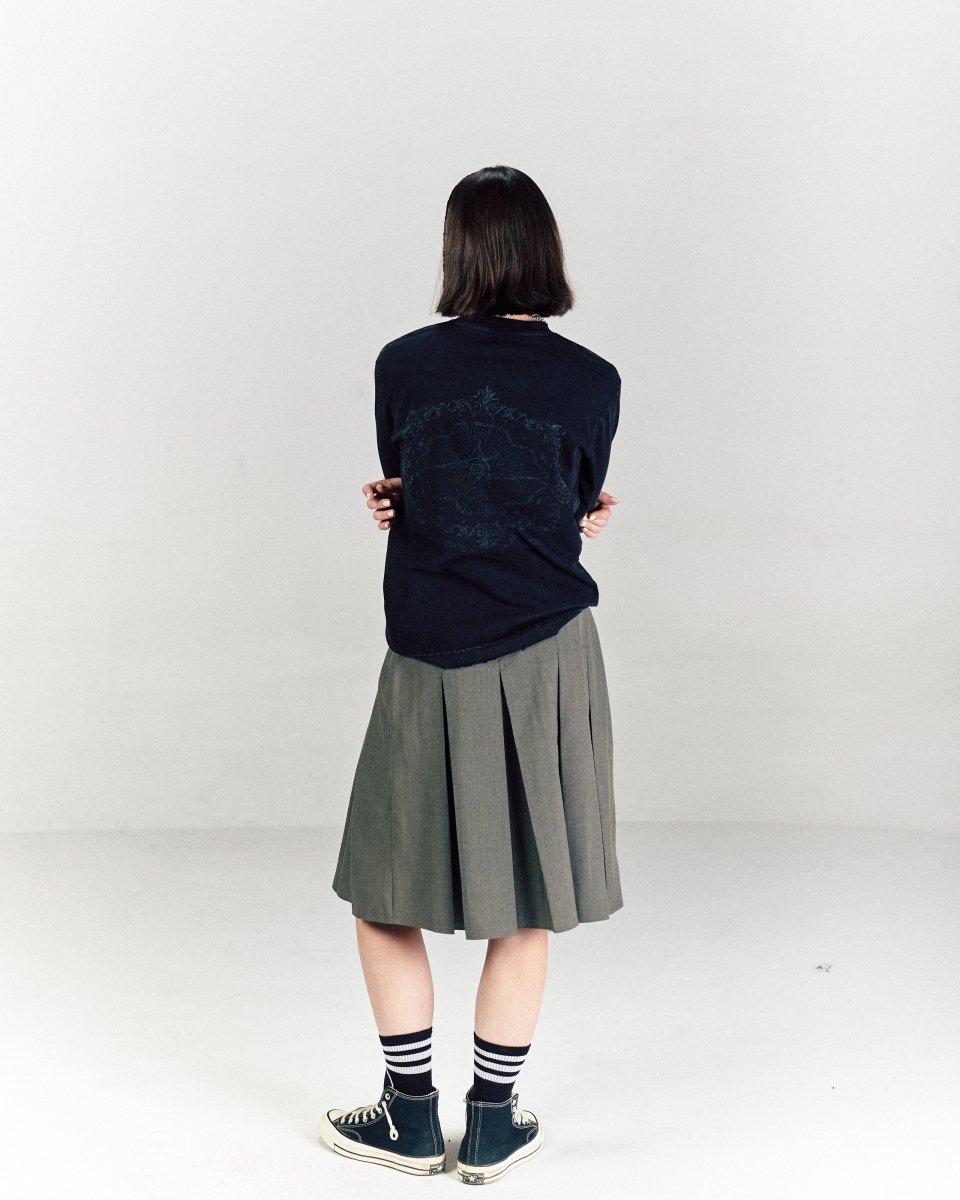 ONYX BLACK LONG SLEEVE TEE - CODDIWOMPLE