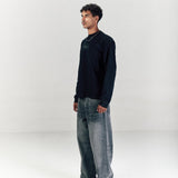 ONYX BLACK LONG SLEEVE TEE - CODDIWOMPLE