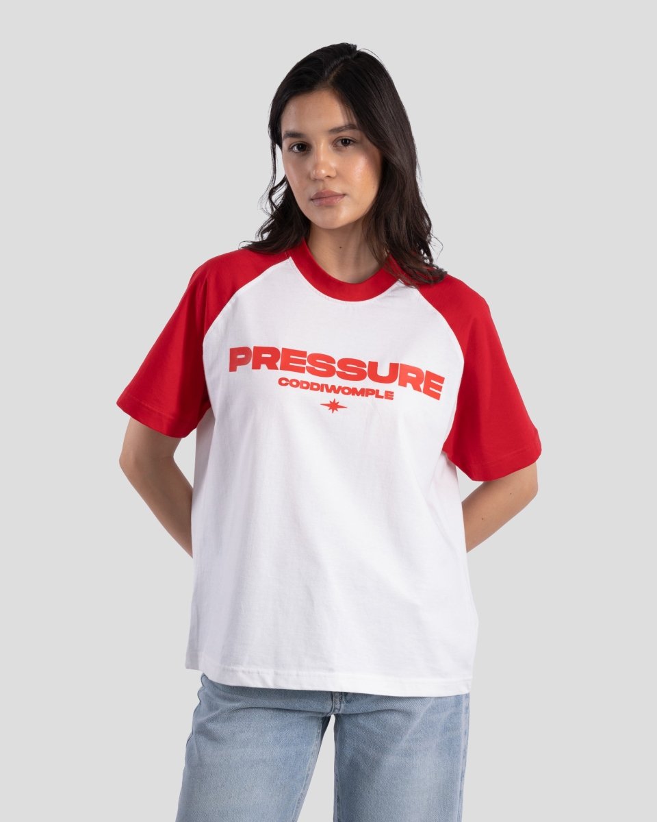 PRESSURE BASEBALL TEE - CODDIWOMPLE