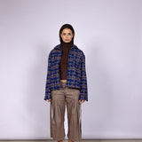PRISM PLAID FLANNEL SHIRT - CODDIWOMPLE