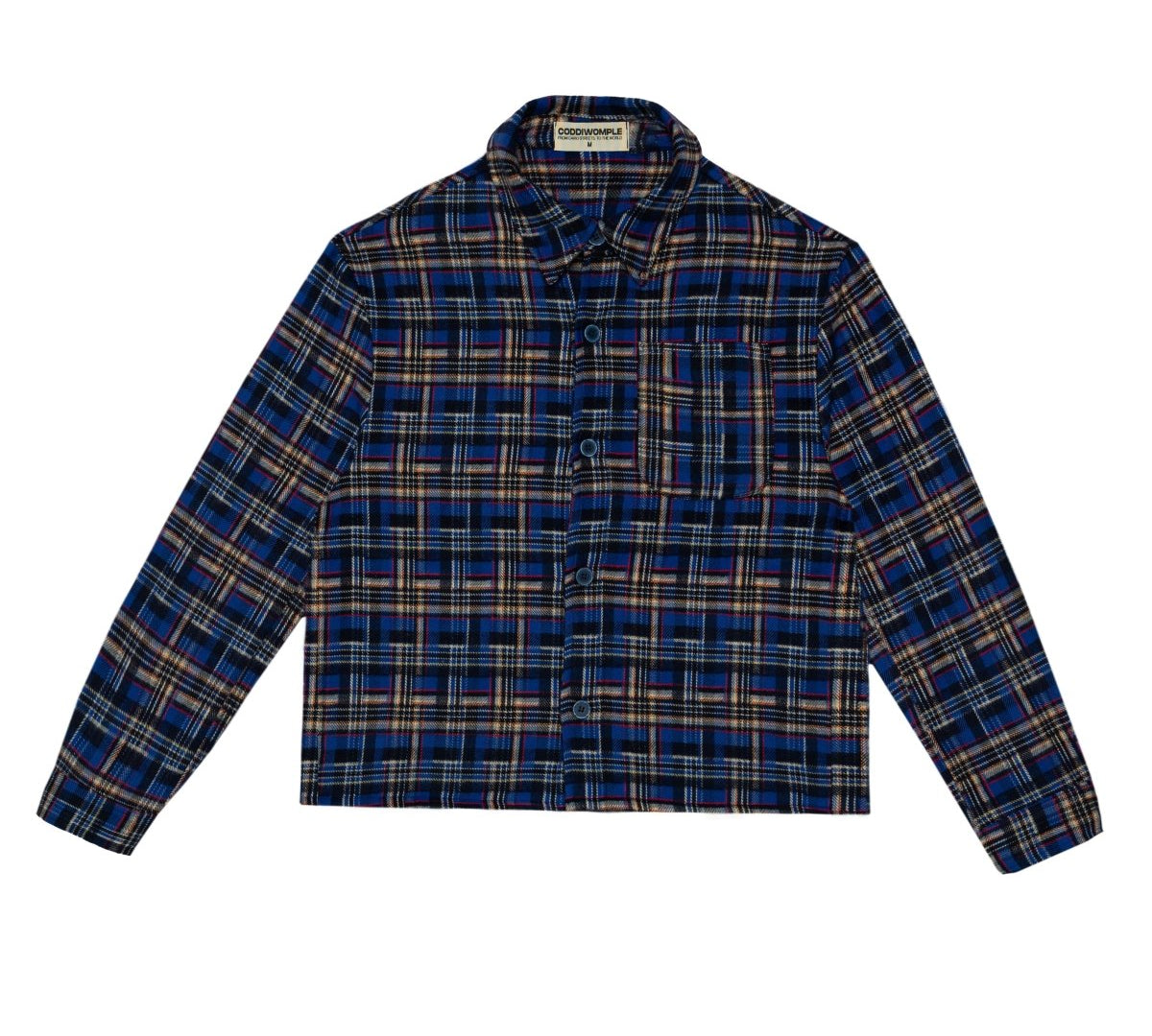 PRISM PLAID FLANNEL SHIRT - CODDIWOMPLE