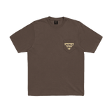 PURPOSE BROWN TEE - CODDIWOMPLE