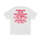 PURPOSE WHITE TEE - CODDIWOMPLE