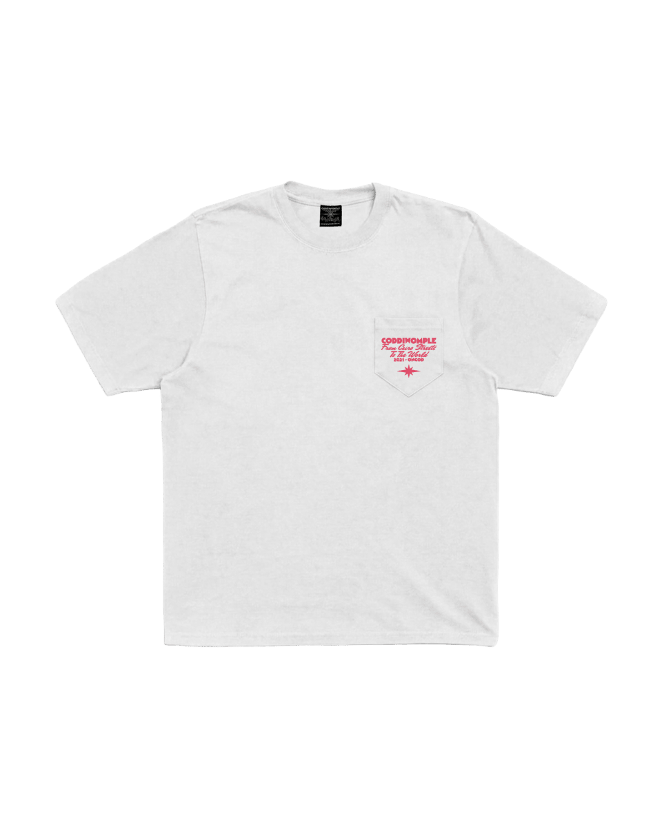 PURPOSE WHITE TEE - CODDIWOMPLE